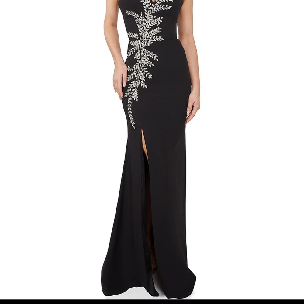 Terani couture black gown